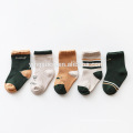 2019 heißer Verkauf neugeborene benutzerdefinierte weiche süße Babysocken aus 100% Bio-Baumwolle